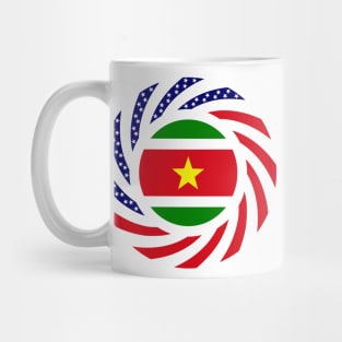 Surinamese American Multinational Patriot Flag Series Mug